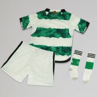 Dětský fotbalový dres Celtic 2023-24 Domácí Krátký Rukáv (+ trenýrky)